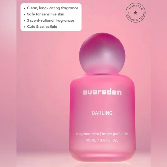 Evereden Darling Fragrance Mist Hair & Body New Pink Full Size 3.0 Fl. Oz. OS - Picture 8 of 17